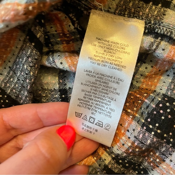 Free People preppy halter plaid romper size small - Picture 9 of 10